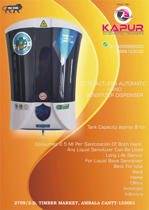 Automatic Sanitizer Dispenser